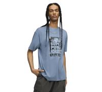 PUMA Camiseta Holgada Graphic Super World Tour Hombre XL, Cool Blue