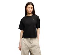 PUMA Camiseta holgada HER para mujer, Ropa, Negro, S