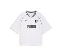 Camiseta holgada PUMA Sport para mujer, Accesoiros, Blanco, S S