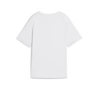 PUMA Camiseta holgada Wardrobe Essentials Sports Legacy Graphic para mujer, Ropa, Blanco, XL XL