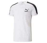PUMA Camiseta Hombre T7 Iconic S White ?Camiseta clásica ceñida para Hombre