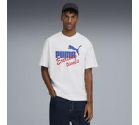 PUMA Camiseta House of Graphics para hombre, Ropa, Blanco, L