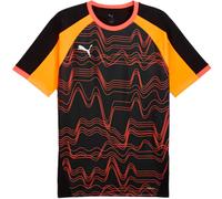 Puma - Camiseta Individualliga Graphic Jersey, Unisex, Black-Glowing Red, 2XL
