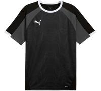 PUMA individualLIGA Graphic Jersey, Camisetas Hombre, PUMA Black-Shadow Gray,