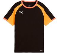Puma - Camiseta Individualliga Jersey Jr, Unisex, Black-Heat Fire, 152 cm