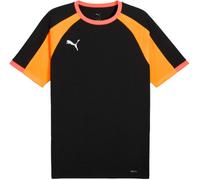 Puma - Camiseta Individualliga Jersey, Unisex, Black-Heat Fire, 2XL