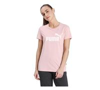 Camiseta Puma Essentials manga corta rosa mujer - S