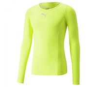 PUMA Camiseta Liga Baselayer LS Rendimiento, Hombre, Alerta Amarilla, XL