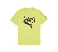 PUMA Camiseta lima / rojo / negro M lima / rojo / negro