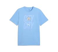 PUMA Camiseta Manchester City ftblCulture Hombre S, Team Light Blue Guppy