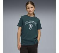 PUMA Camiseta Manchester City FtblCulture juvenil, Ropa, Verde, 13-14Y