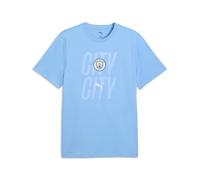 PUMA Camiseta Manchester City ftblCulture para hombre, Accesoiros, Azul, XXL