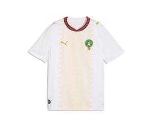 PUMA Camiseta Marruecos 2.ª equipación 2026 juvenil, Accesoiros, Blanco, 7-8Y