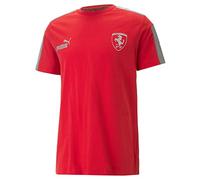 Puma Camiseta monocromática Rosso Co para Hombre/Unisex Ferrari Race MT7, Rosso Corsa, S