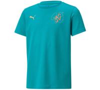 Puma - Camiseta Neymar Diamond Niño, Unisex, Deep Aqua, 140 cm
