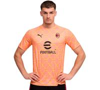 PUMA Camiseta de prepartido AC Milan para hombre, Accesoiros, Rosa, S S