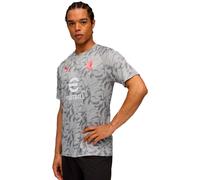 Puma - Camiseta oficial AC Milan Pre-Match 2025-2026, Unisex, Smokey Gray-White, M