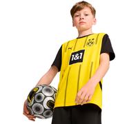 Puma - Camiseta oficial Borussia Dortmund Primera Equipación 2024-2025 Niño, Unisex, Faster Yellow-Black, 140 cm