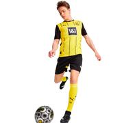 Puma - Camiseta oficial Borussia Dortmund Primera Equipación 2024-2025, Unisex, Faster Yellow-Black, S