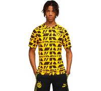 Puma - Camiseta oficial BVB Borussia Pre-Match 2025-2026, Unisex, Faster Yellow-Black, M