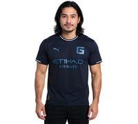 Puma - Camiseta oficial Girona Fc Tercera Equipación 2025-2026, Unisex, Deep Navy-Deep Blue, L