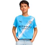 PUMA Manchester City FC Camiseta de Local para niños 25/26, Azul (Team Light Blue x White), 116