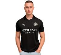 Puma - Camiseta oficial Manchester City Segunda Equipación 2025-2026, Unisex, Black, XL