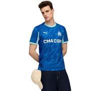 Puma - Camiseta oficial Olympique Marsella Tercera Equipación 2025-2026, Unisex, Vivid Blue-Bleu Azur, M