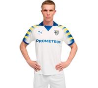 Puma - Camiseta oficial Parma Cuarta Equipación 2025-2026, Unisex, White-Blue, XL