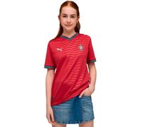 PUMA Camiseta funcional 'Portugal 2026' jade / rojo fuego / blanco 176 jade / rojo fuego / blanco