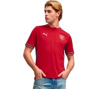Puma - Camiseta oficial Republica Checa Primera Equipación Mundial 2026, Unisex, Dark Cherry-PUMA Navy, 2XL