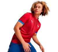 Puma - Camiseta oficial Serbia Home Jersey Replica, Unisex, Rojo, XL
