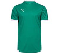 Puma - Camiseta oficial Team LIGA m/c Niño, Unisex, Pepper Green-White, 164 cm