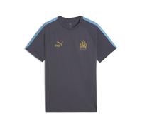 PUMA Camiseta Olympique de Marseille KING para hombre, Accesoiros, Gris, M
