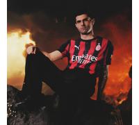 PUMA Camiseta original 1.ª equipación AC Milan 25/26 para hombre, Accesoiros, Rojo, S S