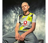 PUMA Camiseta original Borussia Dortmund 2.ª equipación 25/26 para hombre, Accesoiros, Gris, XS XS