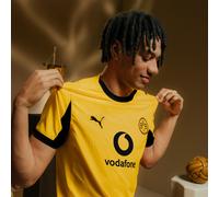 PUMA Camiseta original Borussia Dortmund copa 25/26 para hombre, Sport, Amarillo Sizzle/Negro, XS XS