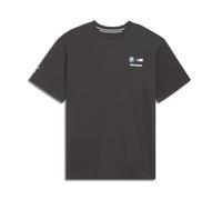 PUMA Camiseta para Hombre BMW M Motorsport Essentials Logo, Negro Puma, Large