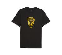 PUMA Camiseta para hombre Borussia Dortmund ftblCulture, Accesoiros, Negro, XS
