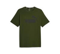 Puma Camiseta Para Hombre - Ess Logo Tee, Cuello Redondo, Algodón, Uni