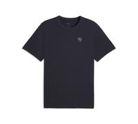 PUMA Camiseta para hombre Essentials Elevated, Accesoiros, Azul, M