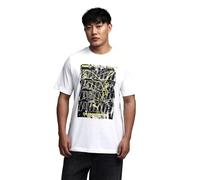 PUMA Camiseta Graphics Box para hombre, Accesoiros, Blanco, XL