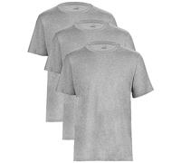 PUMA Camiseta para hombre Statement Deluxe Edition - Algodón - Paquete de 3 unidades, gris, XL