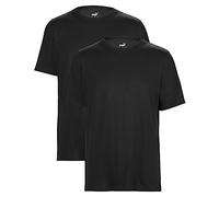 PUMA Camiseta para hombre Statement Deluxe Edition - Algodón - Paquete doble, Negro , M