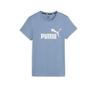 PUMA Camiseta para Mujer Essentials Logo LZen Blue, Azul