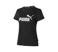 Puma Ess Logo Tee Camiseta de Deporte, Black, L Mujer