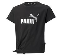 PUMA Camiseta negro / blanco, Talla 128