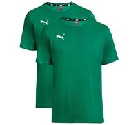 PUMA Camiseta para niño, TeamGOAL 23 Casuals Tee Jr, Verde - 2 Pack, 152
