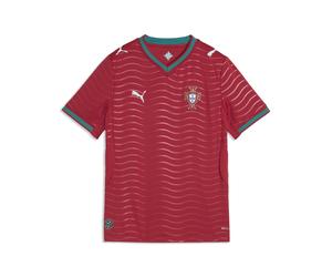 PUMA Camiseta Portugal 1.ª equipación 2026 juvenil, Accesoiros, Rojo, 7-8Y