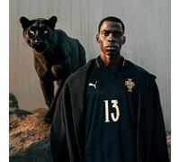 PUMA Camiseta Portugal 25/26 edición especial Eusébio para hombre, Accesoiros, Negro, XL XL